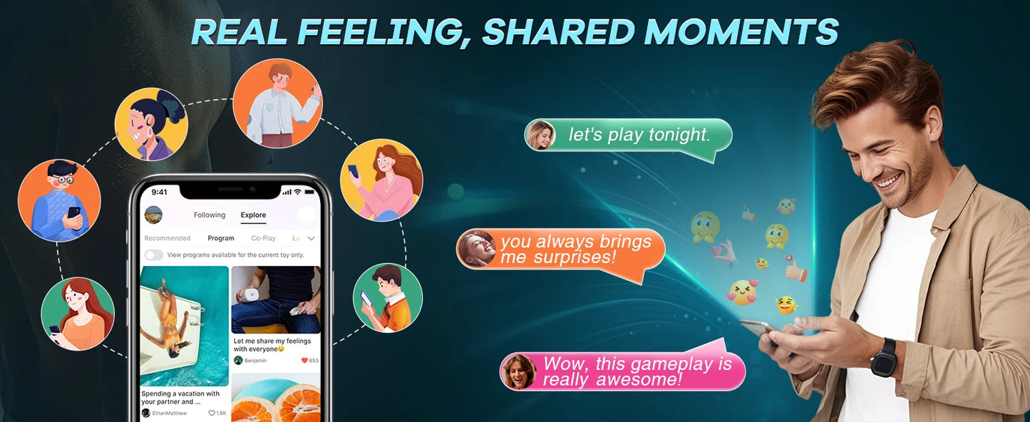 Male Masturbator Mens Sex Toys - Penis Pump Sex Toy for Men, APP Control Adult Toys Pocket Pussy 3D Male Stroker, Visual Blowjob