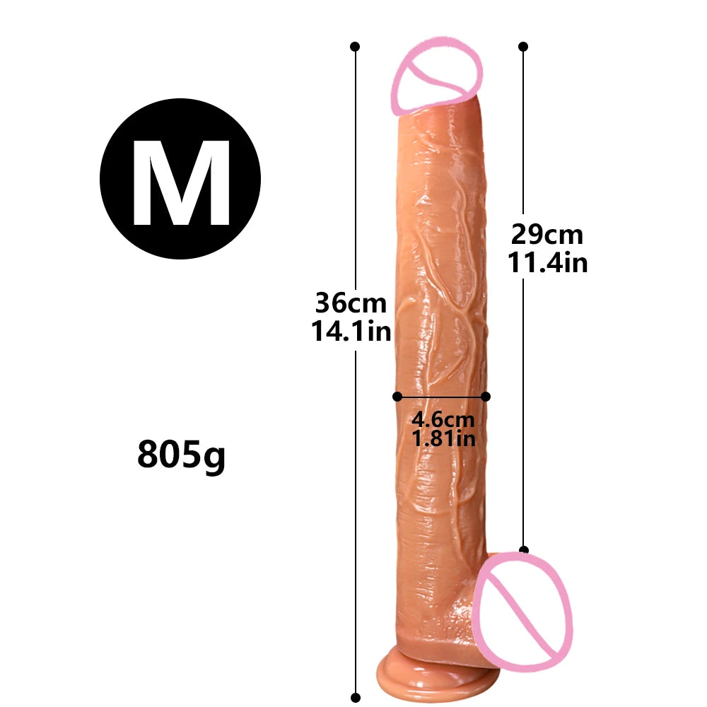 Super Long Huge Long Dildo Big Dildo Vaginal Anal Dilator Sex Toys For Women/ Men Anal Plug Faloimetor For Women Sex shop