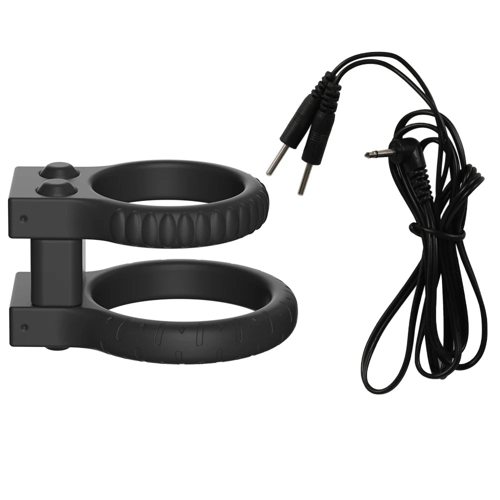 Sex Toys for Men Electro Shock Penis Massager Vibrators Glans Vibrator Penis Trainer Ring Delayed Ejaculation Penis Vibrator