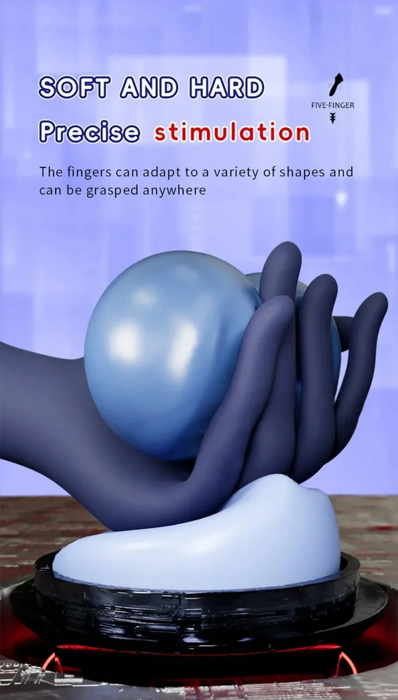 Male Masturbator Vibrating Glans Trainer Penis Massager for Men Lasting Delay Endurance Exercise Sex Toy