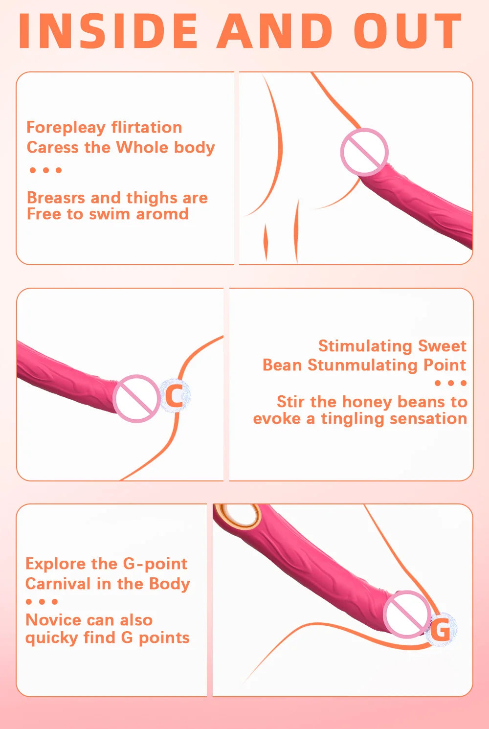 Sex Toy G Spot Vibrator for Women Clitoris Stimulator Dildo Vibrator Vagina Massage Vibration Masturbator Adult Sex Supplies