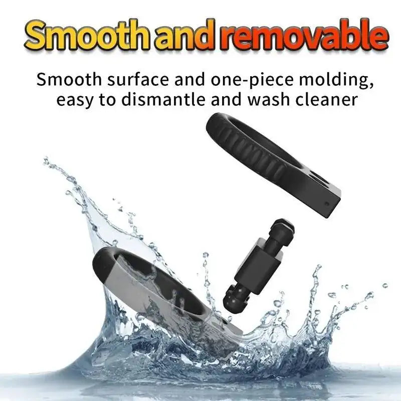 Electric Shock Penis Ring Sex Toy For Men Electro Stimulation Device Delay Ejaculation Bdsm Couple Play Enhancer Adult Gadget