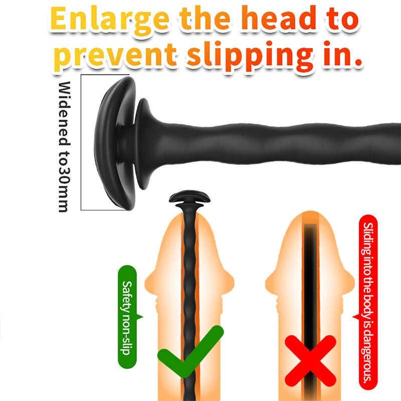 Male Hollow Penis Plug Soft Horse Eye Stimulator Masturbator Sex Toys Urethra Dilator Adult Sex Toy For Men Gay Prostate Massage