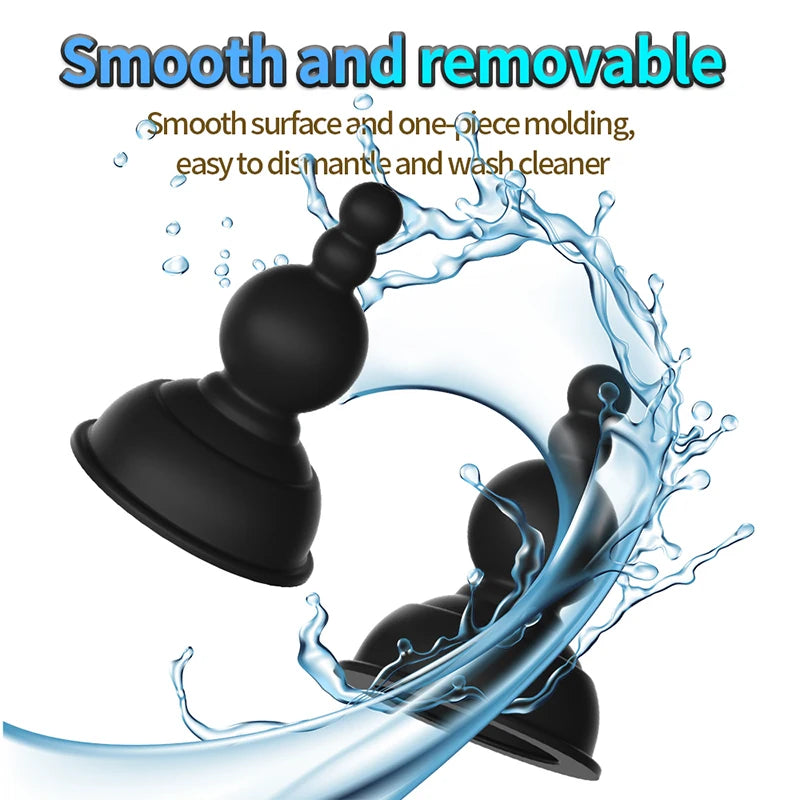 Powerful Breast Pump Sex Toy For Women Men Gay Electric Shock Pulse Breast Pump Vaginal Pump Electro Shock Orgasmic Masturbation