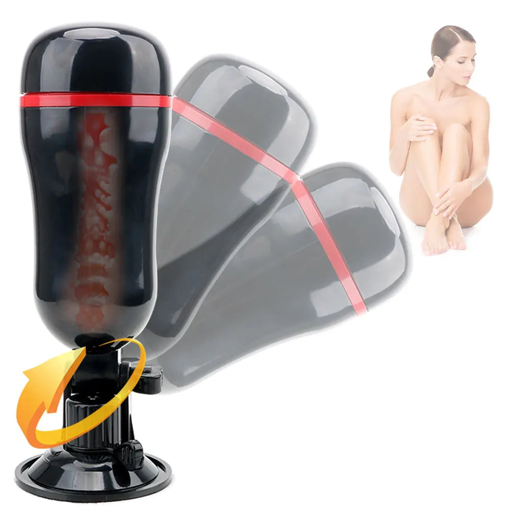 Male Masturbator Real Pussy For Men Vaginal Massager Penis Pump Glans Sucking Exerciser Sex Toys Adul 18+ Erotic Product Machine