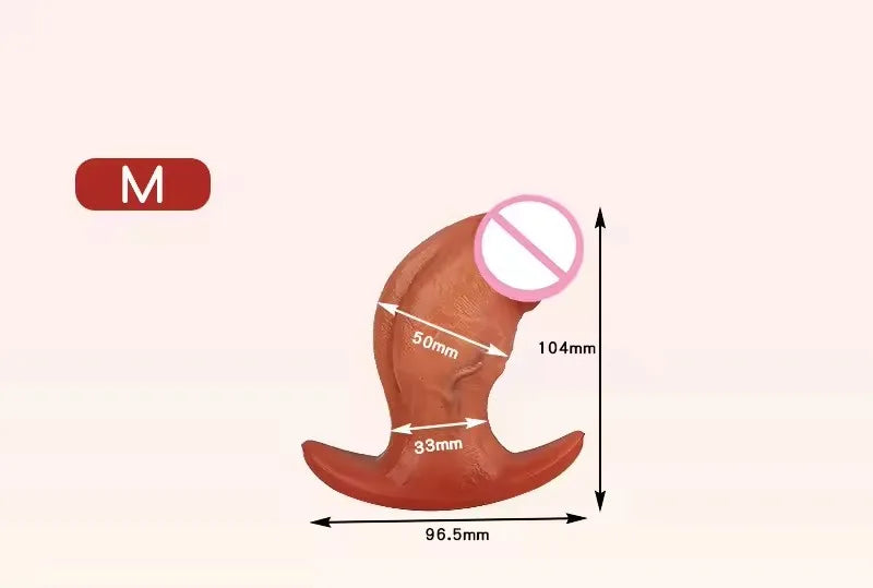 Sex Toys For Men Women Huge Dildo Anus Expansion Silicone Butt Plug Prostate Massager Vagina Big Dick Vibrating Dildo Anal Plug