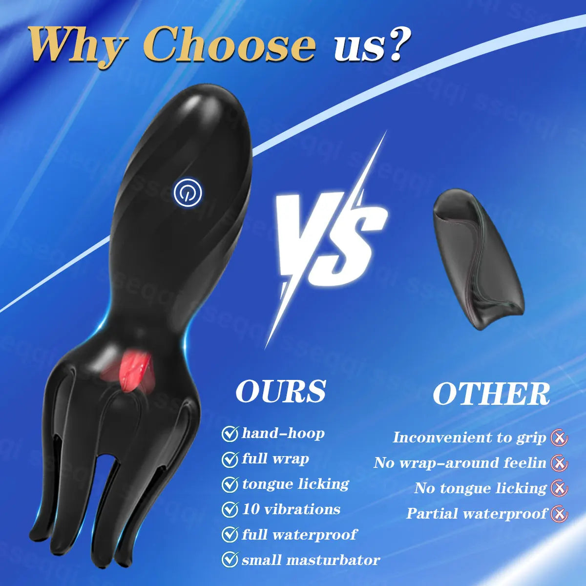 Sex Toys for Men Rechargeable Penis Massager with10 Vibrators Lick Masturbator Pleasure Lasting  Glans Vibrator Adult Product 18