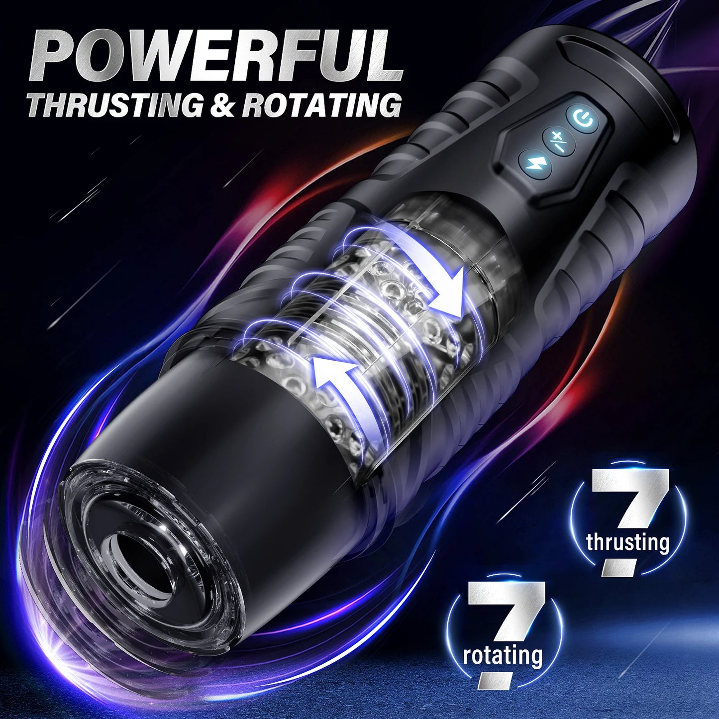 APP Automatic Male Masturbator Sex Toys for Men 7 Thrusting Modes Adult Toy Male Sex Toys Hands Free Pocket Pussy Sex Machine