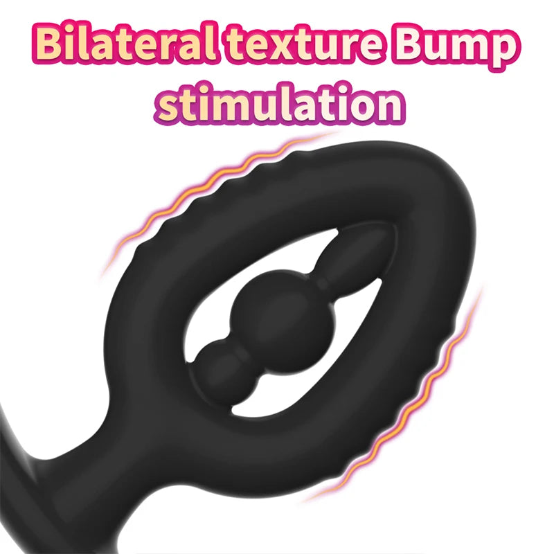 New Trend Wearable Anal Plug P Spot Stimulator Prostate Massage Fake Dildo Buttplug Sex Toy For Women Men Anal Dilator Adult 18+