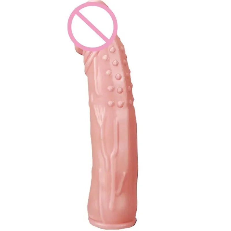 Sex toys for adults 18 Silicone Big Penis Sleeve Dick Extender Cock Enlargement Extension Condom sexulaes toys for men