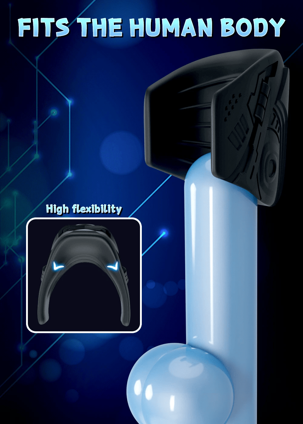 Penis Training Vibrator Tapping Stroker Stimulator Male Masturbator Erotic Toys Glans Trainer Vibration Penis Extender Toys