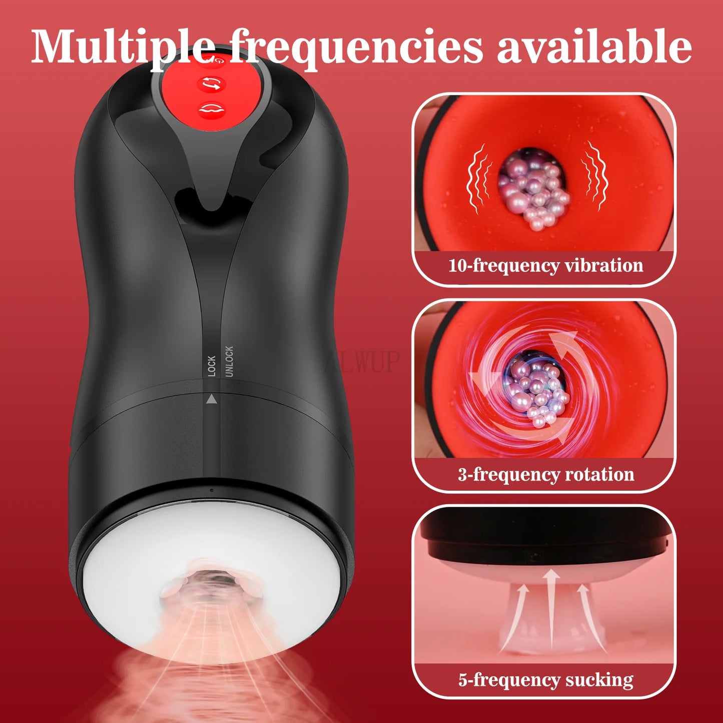 Sex Toys for Men Male Masturbator Penis Pump Sucking Vibrating Rotating Male Masturbators Cup Blowjob Pocket Pussy Sex Toy 18+