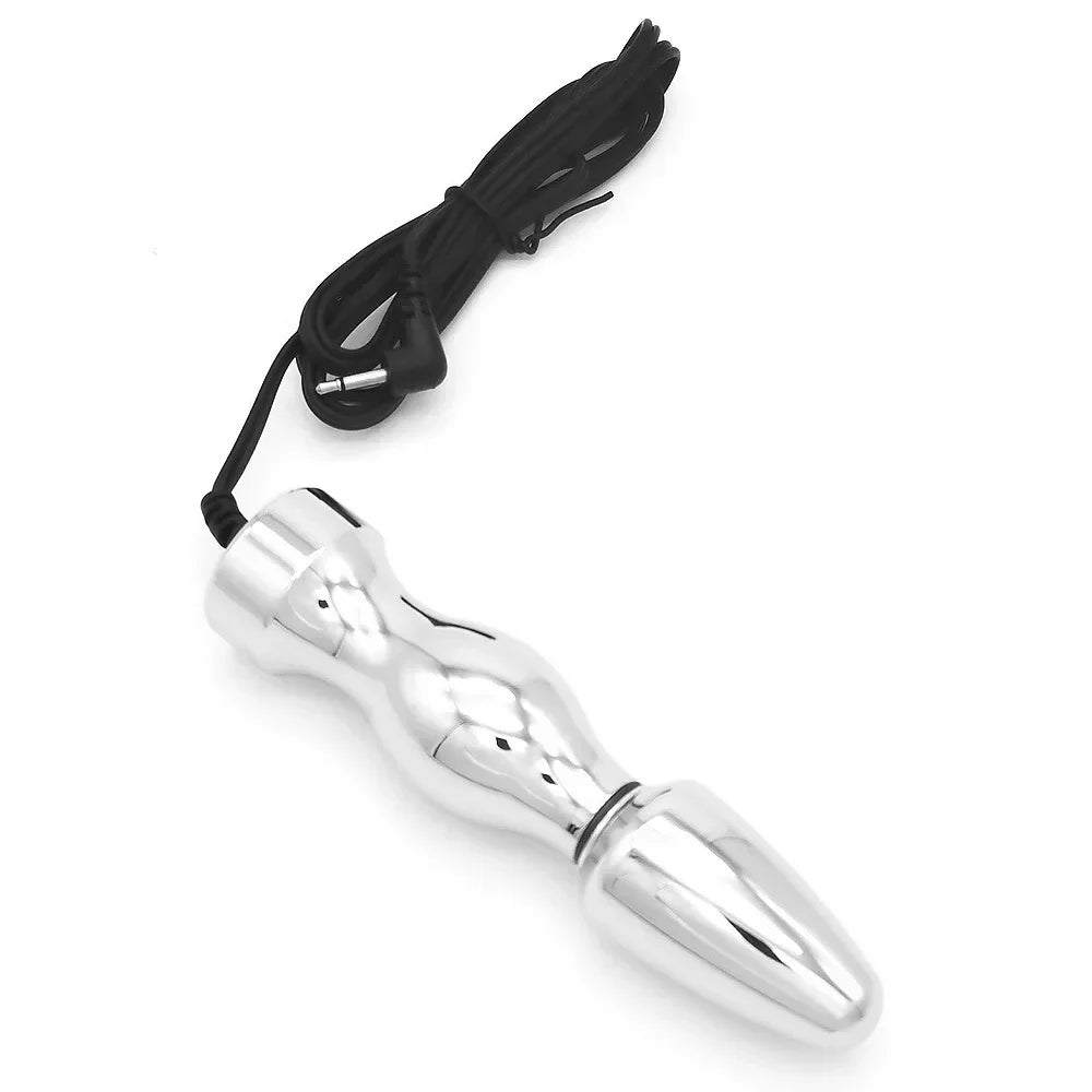 Electro Shock Pulse Anal Plug Masturbator Electro Stimulator Prostate Massage Butt Plug Sex Tool For Men Adult Toy