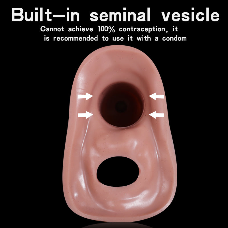 Male Penis Sleeve Sex toys Cock Extender Reusable Condoms Delay Ejaculation Penis Enlargement Silicone Sex Toy For Men Sex Shop