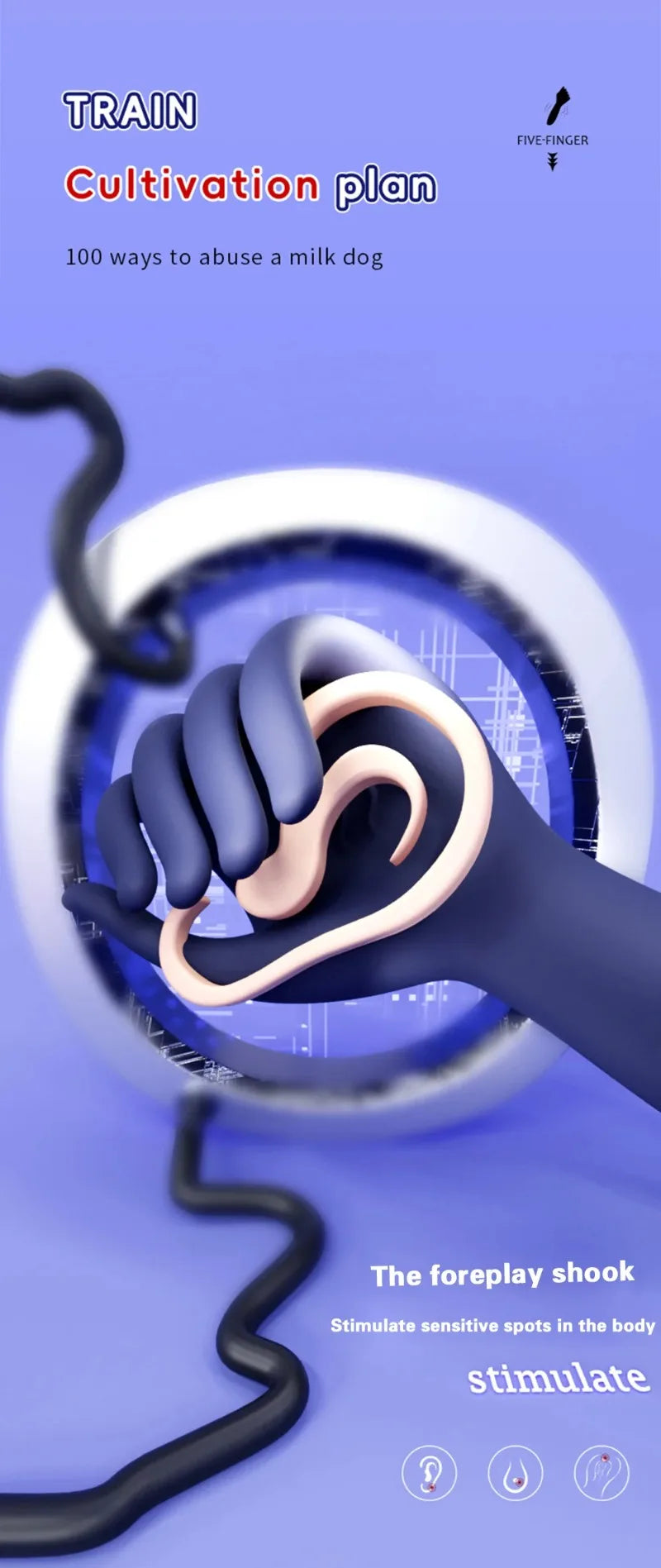 Male Masturbator Vibrating Glans Trainer Penis Massager for Men Lasting Delay Endurance Exercise Sex Toy