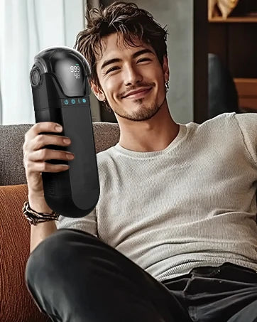 Male Masturbator Mens Sex Toys - Penis Pump Sex Toy for Men, APP Control Adult Toys Pocket Pussy 3D Male Stroker, Visual Blowjob