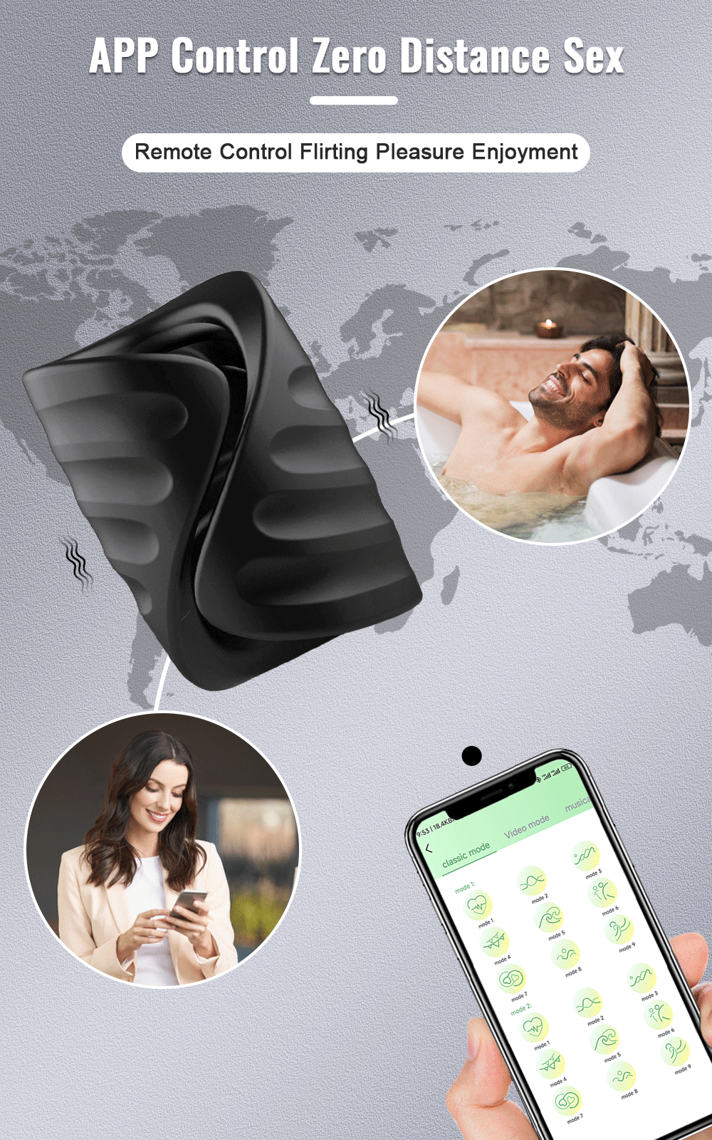 Male Sex Toy Masturbator Vibrator for Men Penis Training Delay Ejaculation Glans Training Penis Endurance Adult Products