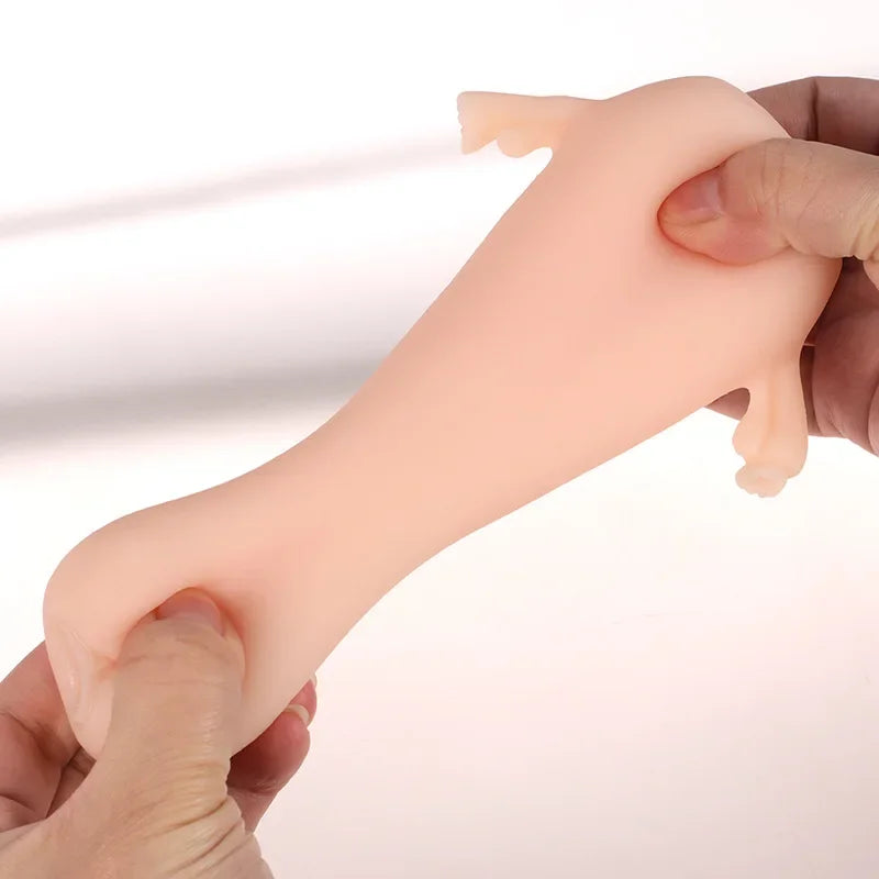Male Masturbator Realistic Vagina Uterus Sex Toys For Men Pocket Pussy Masturbation No Vibrator Adults Sex Tool for Men