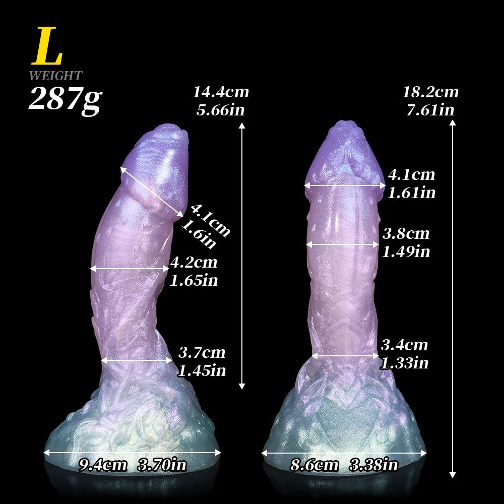 YOCY 4 Sizes Monster Dildos Curved Anal Plug Butt Dilator Vagina Massager Flirting Sex Toys For Women Men Masturbator Sexy Shop