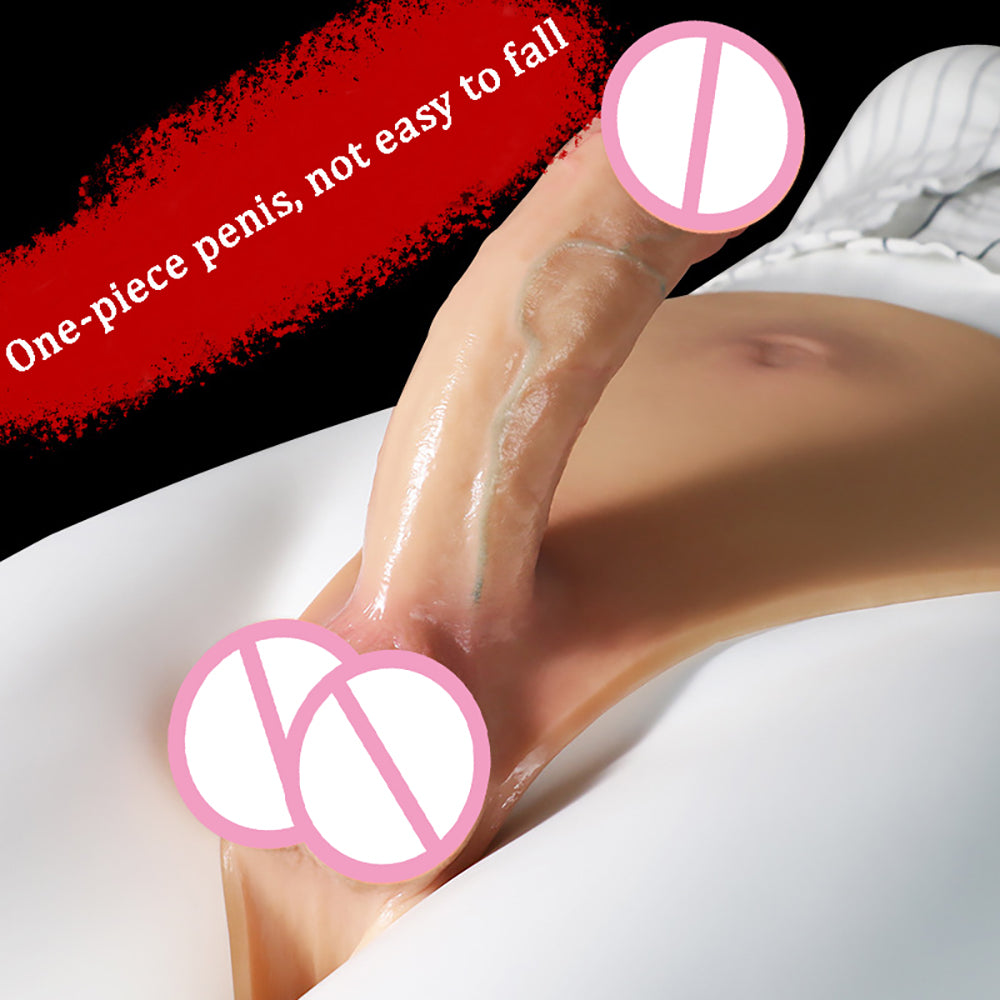 Ultra Realistic Dildos for Women Men Liquid Silicone Pants With Dildo Solid and Hollow Cock Lesbian Strapon Sex Toys For Couples