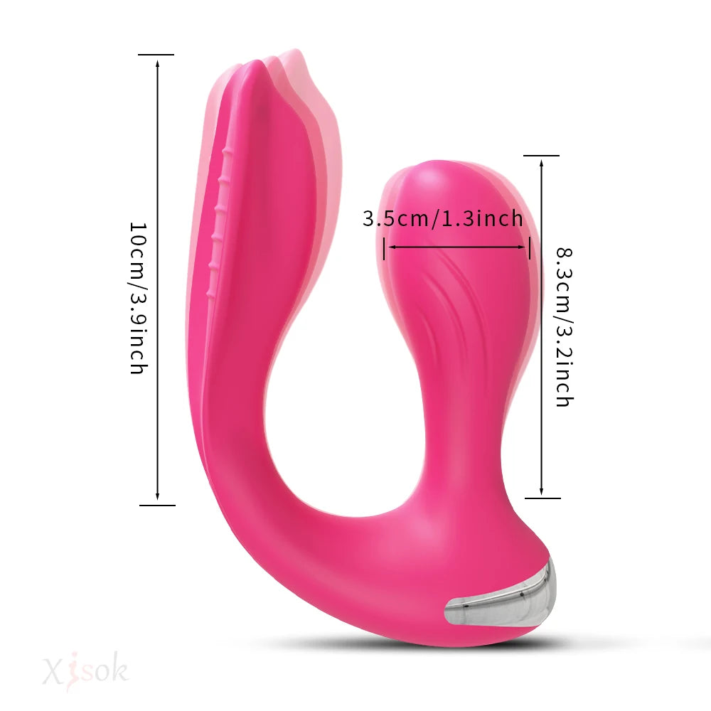 Sex Toys  2In 1Anal Plug Penetration Vagina Vibrator Masturbation Tools for Couple Anal Masturbator Adult Toy Sex Machine