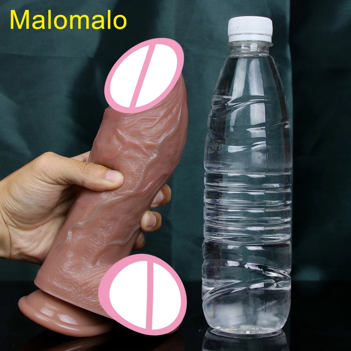 Super Realistic Soft Thick Dildo Double Silicone Big Penis Masturbators Cock Gay Anal Sex Toys for Man Woman Suction Cup Dick