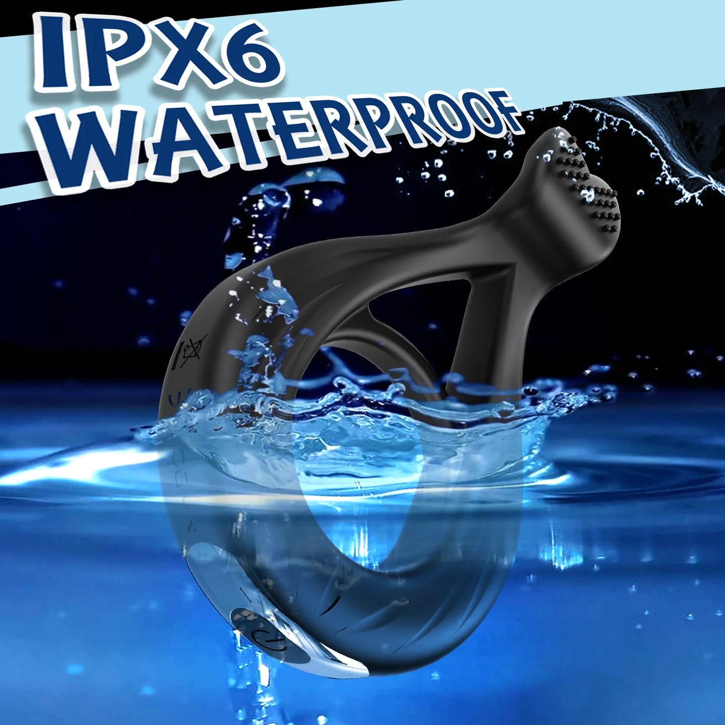 Sex Toy Vibrator Cock Ring for Men Delay Ejaculation Penis Ring Sex Toys Lock Penisring Cockring Adult Male Sex Supplies 18+