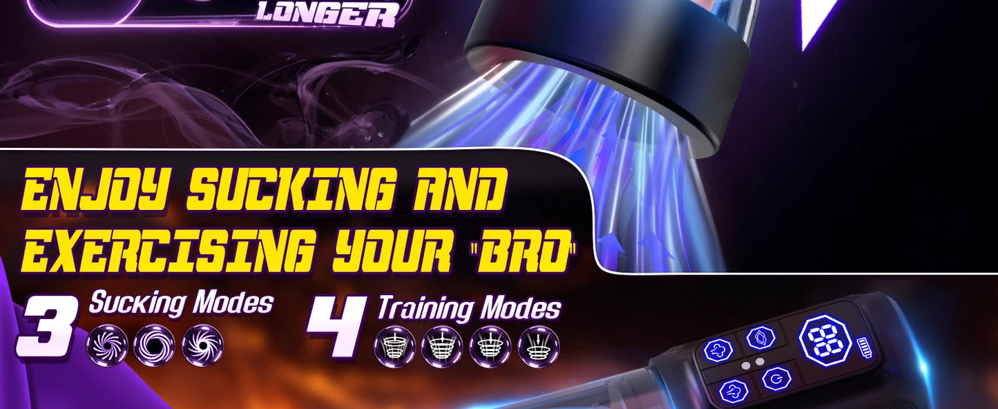 Male sex toy waterproof penis pump - a sex toy penis expander for male erection, an adult toy for male masturbation