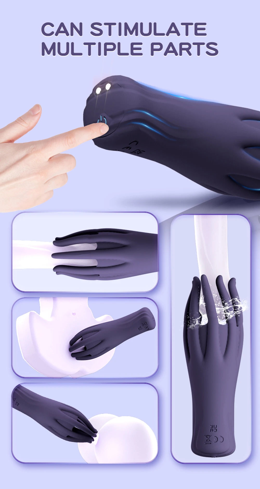 Sex Sex Toy For Men Male Glans Stimulate Massager 10 Modes Penis Delay Trainer Vibrator Rotate Masturbator Automatic Oral Climax