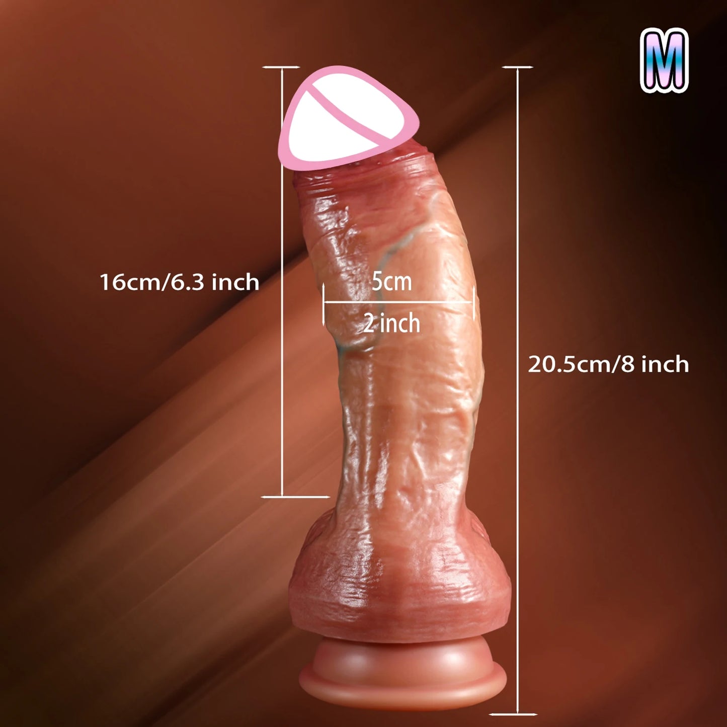 Soft Big Dildos for Women Anal Dick Sex Toys Men Women Gay Cock Butt Plug Vaginal Anal Stimulation Silicone Large Real Dildo