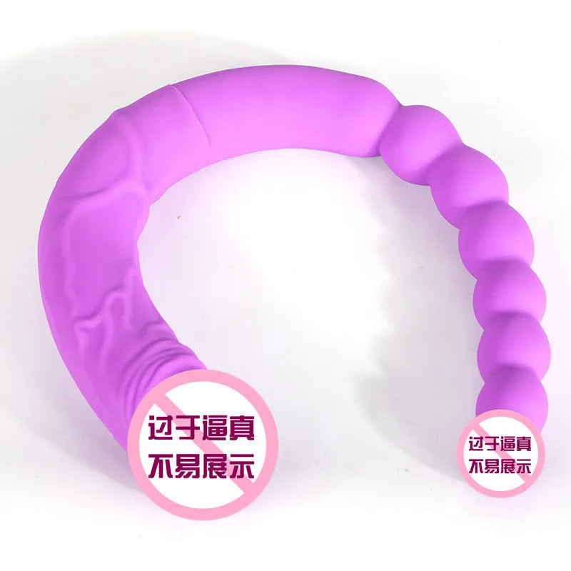 50CM Double Dildos Big Penis Vaginal Anal Plug Artificial Genitals SexToys for Couples Lesbian Masturbation Anus Dilators Toy