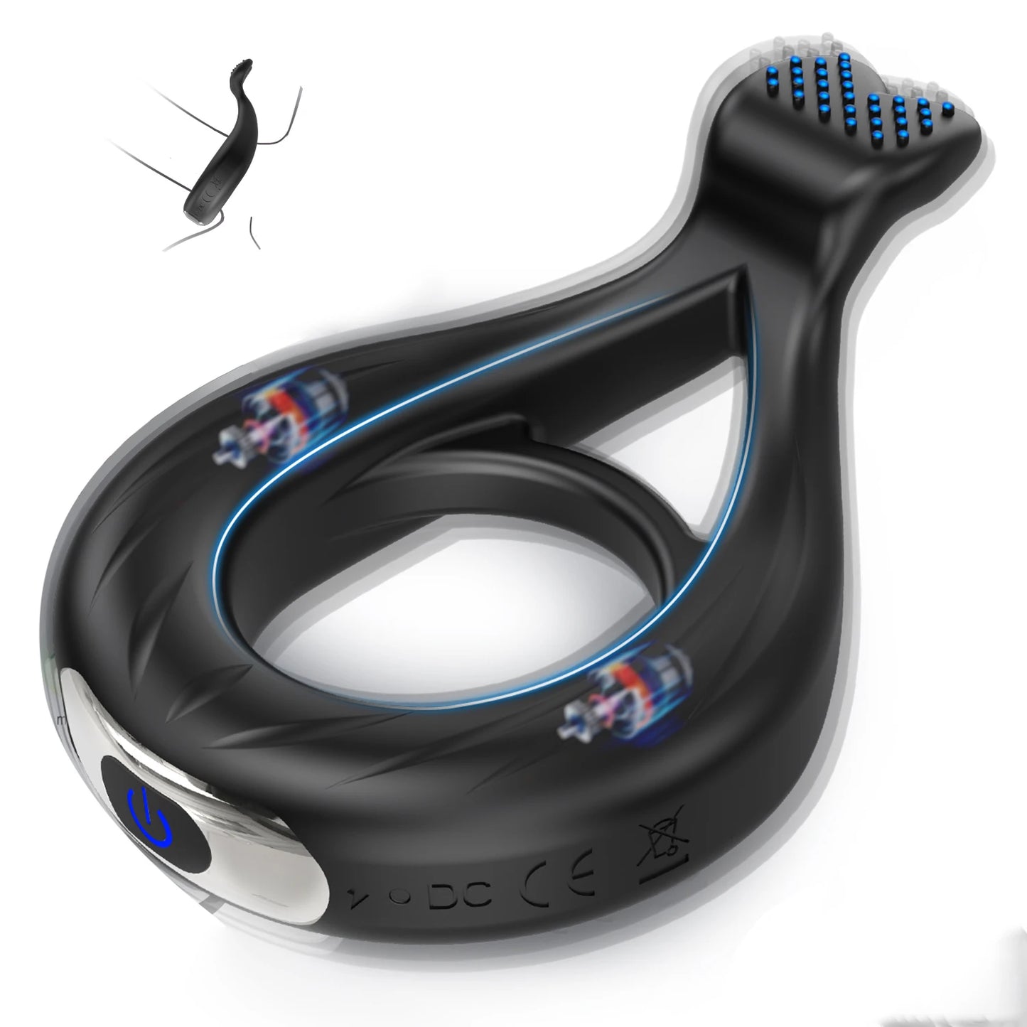 Sex Toy Vibrator Cock Ring for Men Delay Ejaculation Penis Ring Sex Toys Lock Penisring Cockring Adult Male Sex Supplies 18+