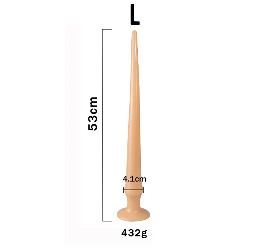 Big Dildo Long Buttplug Vaginal Anal Plug 18 Sex Toys For Women/Men No Vibrator Masturbators Fake Penis Huge Butt Plug Anal Toy