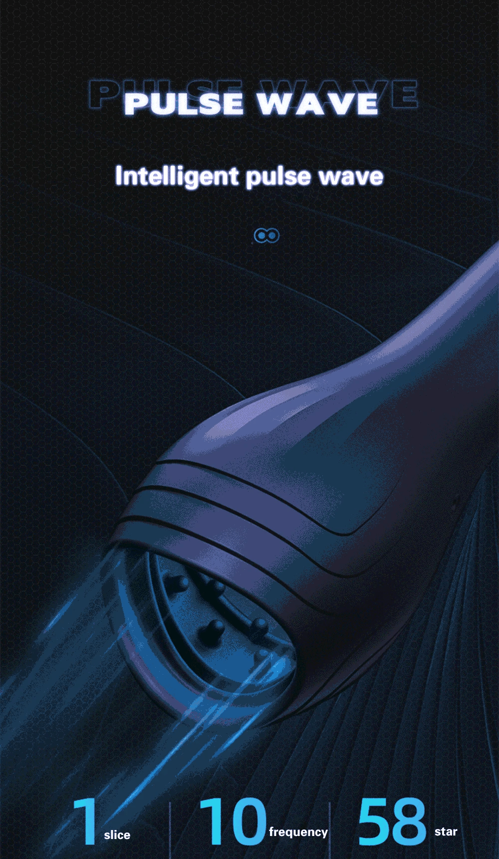 Sex Toys for Men Rechargeable Penis Massager with 10 Vibrators Male Masturbator Delay Lasting Glans Trainer Men's Glans Vibrator