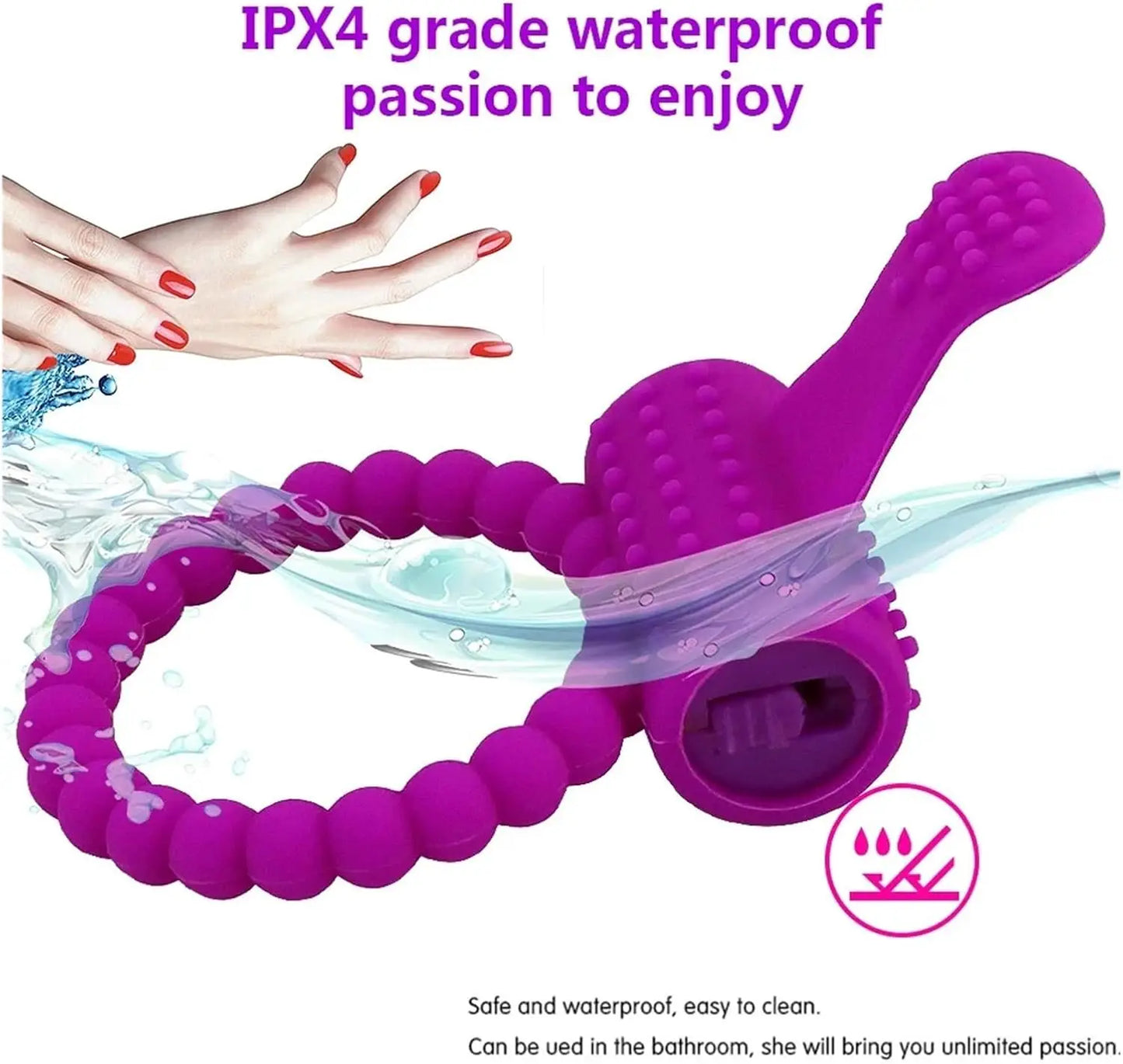 Adult Games Cock Ring Penis Sex Toy Cockring Vibrating Man Ring Vibrator For Couples Ejaculation Delay Enhancement Pleasure