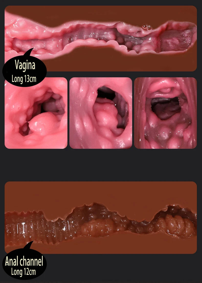 Vaginal For Men Sex Toys Male Masturbator Adult Sex Products Pocket Pussy Realistic Butt Anus Ass Masturb Toy Penis Stimulator