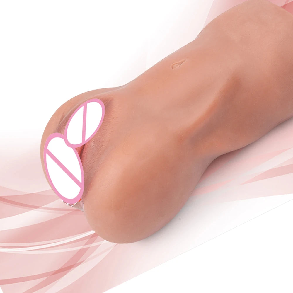 Sex Toys For Men Realistic Vagina Sexual Doll For Real Men Artificial Silicone Pocket Pussy Sucking Masturbator Erotic Toys