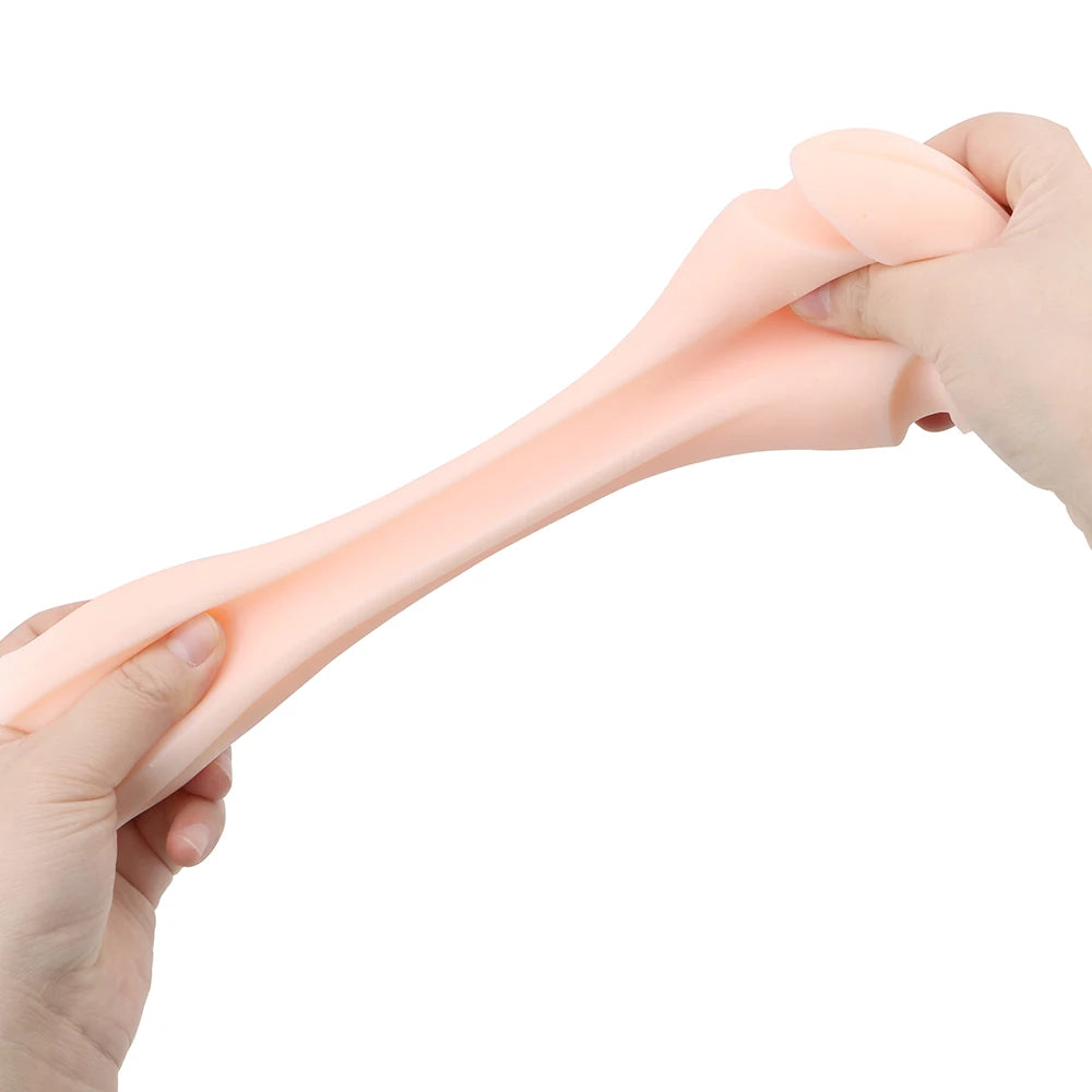 Male Masturbator Real Pussy For Men Vaginal Massager Penis Pump Glans Sucking Exerciser Sex Toys Adul 18+ Erotic Product Machine