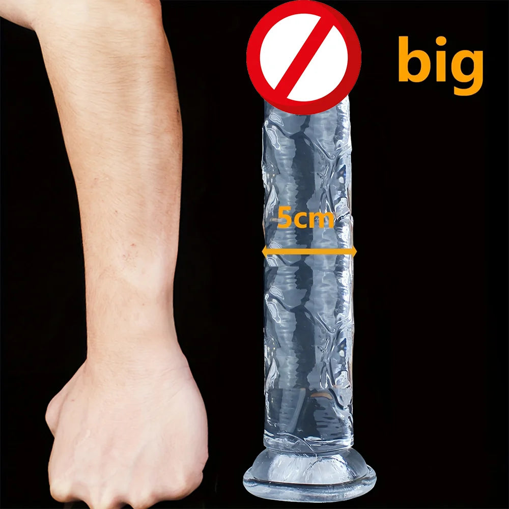 Dildos Sex Toys Adults 18 Sex Toy Soft Dick For Woman TPE Artificial Penis G-spot Simulation Full Size Realistic Anal Dildo Xl