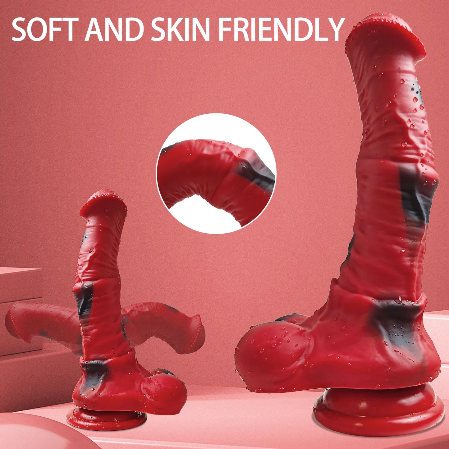 Animals Dildos Sexy adult Masturbation Sex Toys Silicone Realistic Horse Dildo Big Fake Penis Huge Anal Dildos Prostate Ass Plug