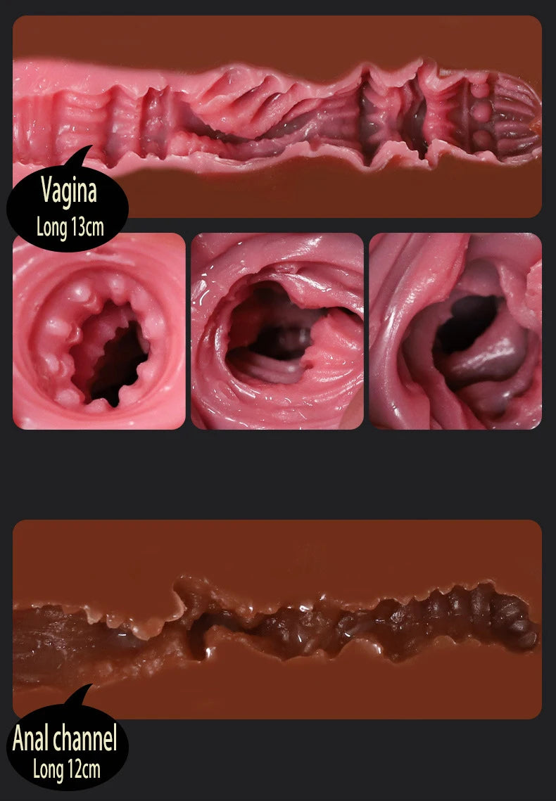 Vaginal For Men Sex Toys Male Masturbator Adult Sex Products Pocket Pussy Realistic Butt Anus Ass Masturb Toy Penis Stimulator