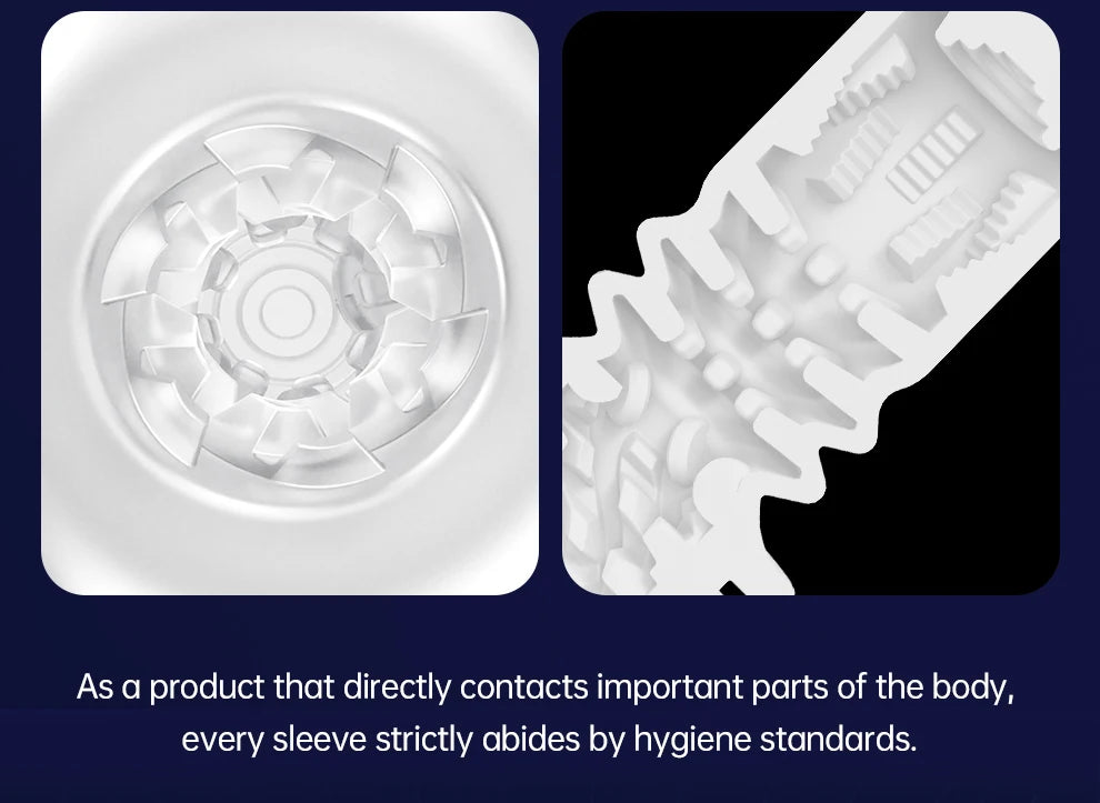 DRY WELL Sex Toys for Men Penis Pump - Male Masturbator Stroker with 3 Thrusting & 9 Vibration Adult Toys, Pocket Pussy for Men