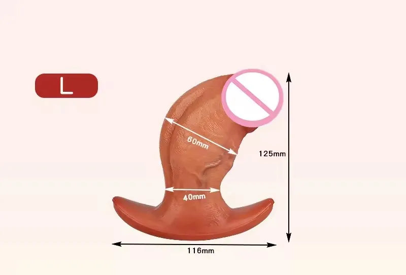 Sex Toys For Men Women Huge Dildo Anus Expansion Silicone Butt Plug Prostate Massager Vagina Big Dick Vibrating Dildo Anal Plug