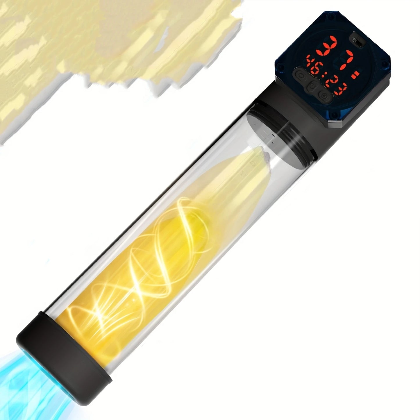 Sex Toys For Men  Powerful Sucking Modes LCD Display Electric Vacuum Penis Enlargement Extend Training Pump For Men Adult Toys