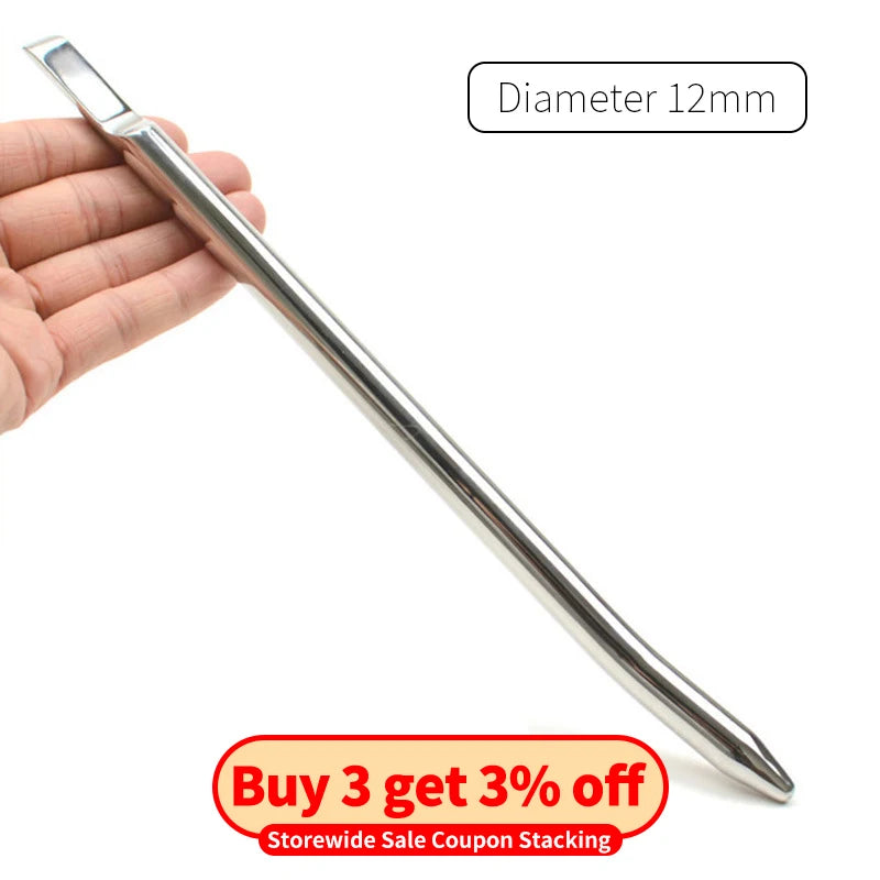 Adult Sex Toys For Men Penis Plug Stretching Male Private Goods Smooth Head Stainless Steel Catheters Urethral Sounds Dilators
