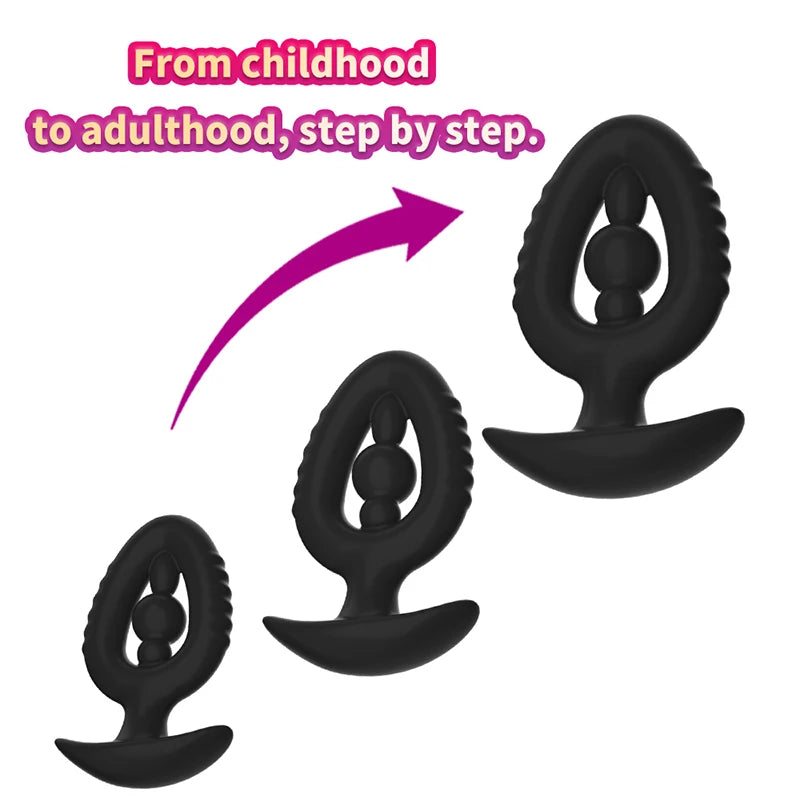 New Trend Wearable Anal Plug P Spot Stimulator Prostate Massage Fake Dildo Buttplug Sex Toy For Women Men Anal Dilator Adult 18+