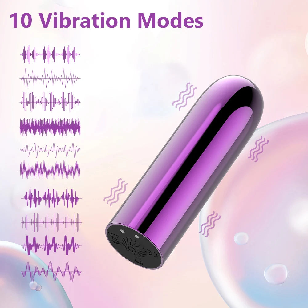 Sex Toys 10 Vibration Mini Bullet Vibrator Clitoris Stimulator G-spot Orgasm Dildo Vibrator Sex Toy for Women 18+