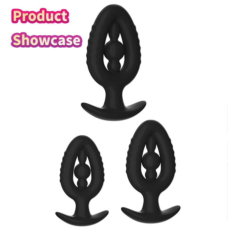 New Trend Wearable Anal Plug P Spot Stimulator Prostate Massage Fake Dildo Buttplug Sex Toy For Women Men Anal Dilator Adult 18+