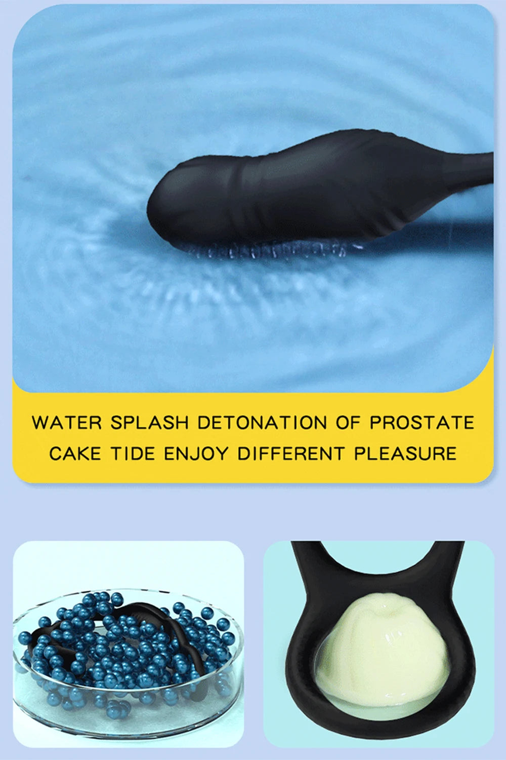 Male Thrusting Prostate Massager Vibrator for Men Gay Anal Plug Delay Ejaculation Wireless Remote Butt Plug Sex Toy for Couples