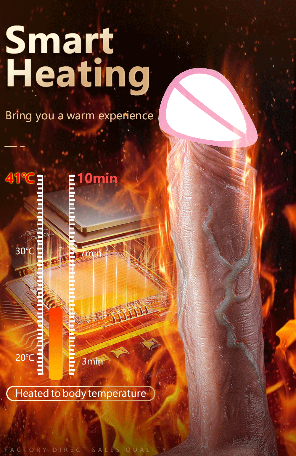 Big Dildo Vibrator Rechargeable Penis Artificial Telescopic Swing Heating Remote Control Vibrators For Women Silicone Dildos